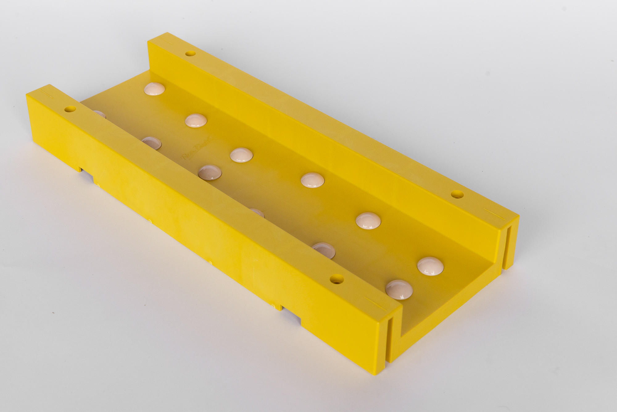 2 Grundträger Club Track gelb mit Noppen